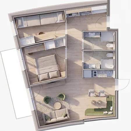 Apartment Ski Dome Apartments-Apartment Viva & Heaven Holiday Chalet Kaprun